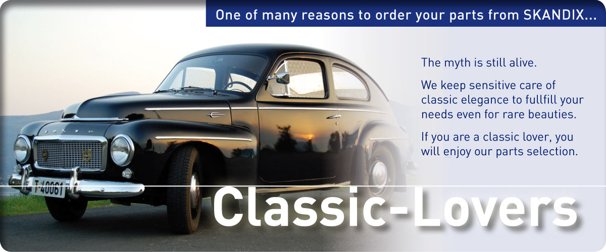 One of many reasons to order your parts from SKANDIX ... Classic-Lovers